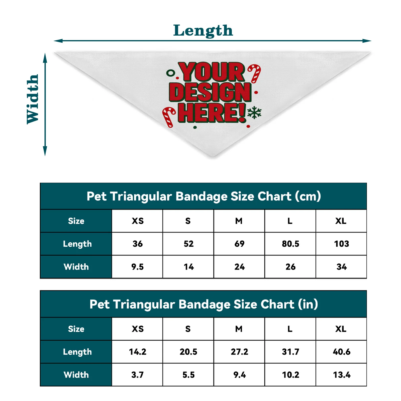Personalisiertes Haustier-Bandana mit individuellem Namen, Text oder Foto, Hunde-Schal, Dreieckshalstuch, Halsband für Hunde und Katzen, Accessoires für Geburtstagsfeiern – Detail 1
