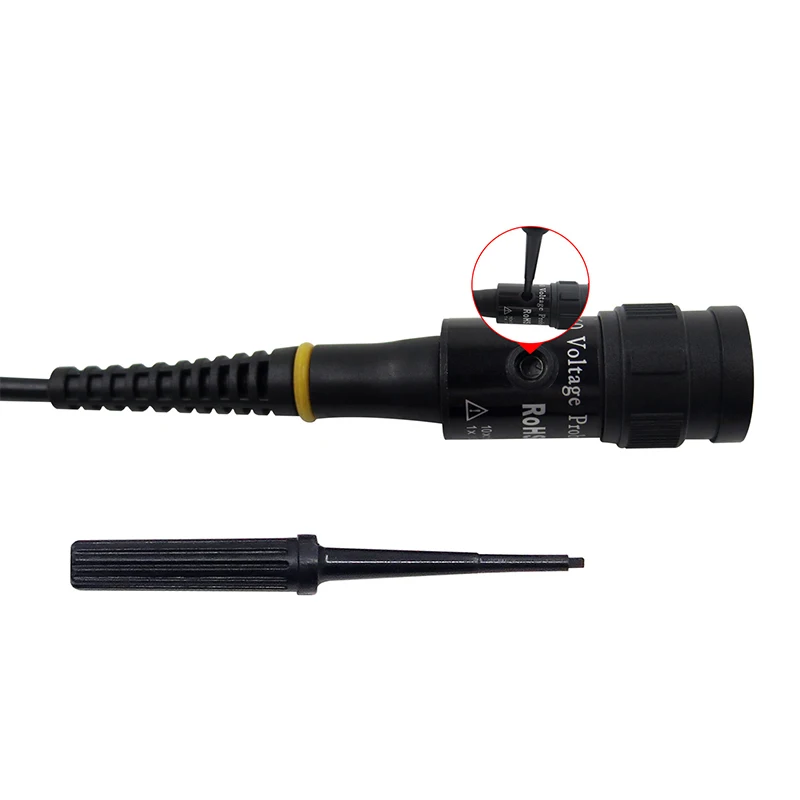 Imagem -05 - High Precision Osciloscópio Probe Kit Multímetro Tester Test Leads Acessórios para Zt703s 60mhz 1x 10x Mayitr