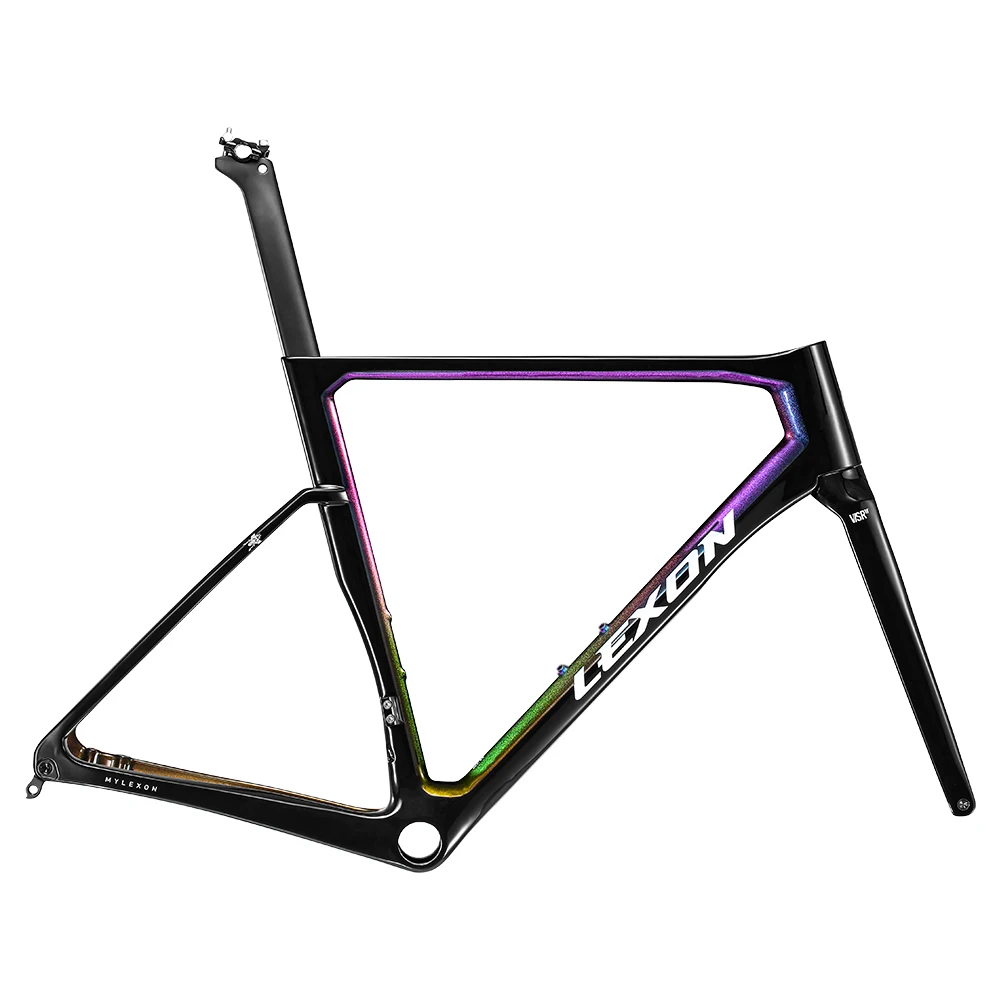 2025 Lexon VISRT Carbon Road Bike Frame Disc Brake Aero Full