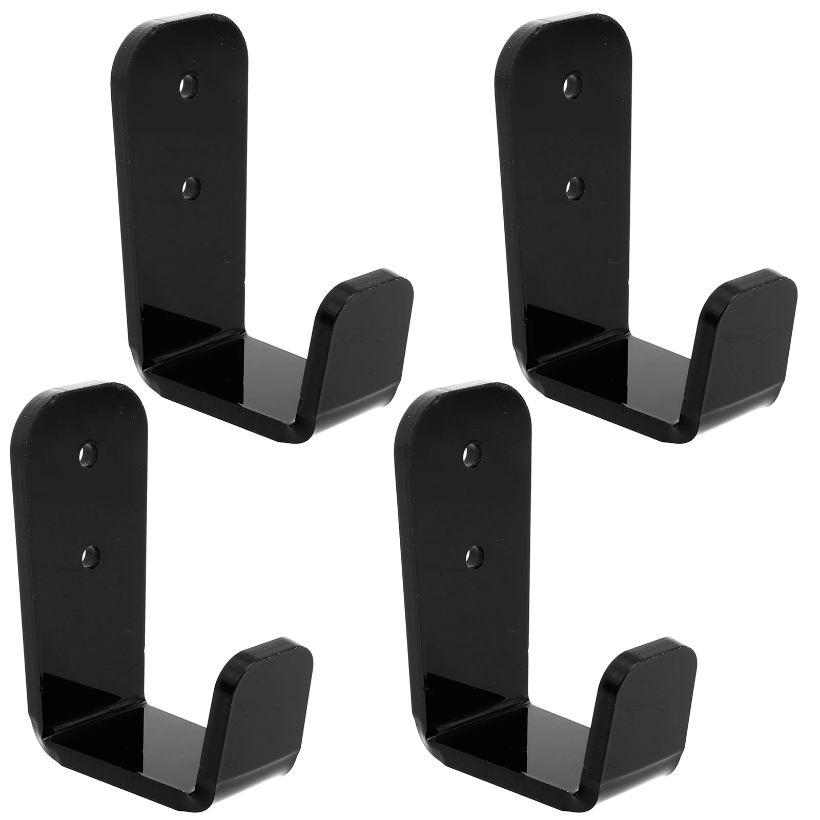 

2 Sets Ski Pole Hanger Fishing Rod Display Holder Hockey Stick Rack Rods Storage Mount Racks Monitor Hanging