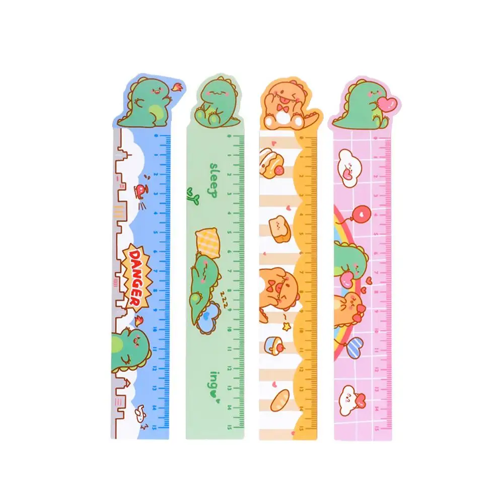 Cute Cartoon Animal Soft Ruler Student Measurement Tool Office Easy School Break Not To Styles Stationery Various Flexibili V4H3