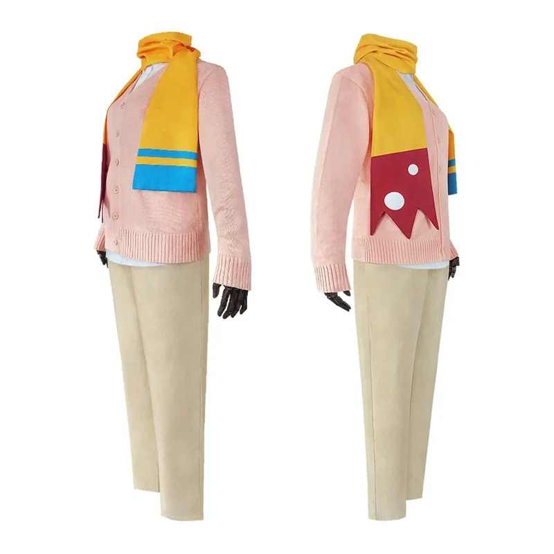 ❤❤2025 Mitsuba Sousuke Anime Jibaku Shounen Toilet Bound Hanako kun Cosplay Costume Pink Wigs Uniform New ★☆