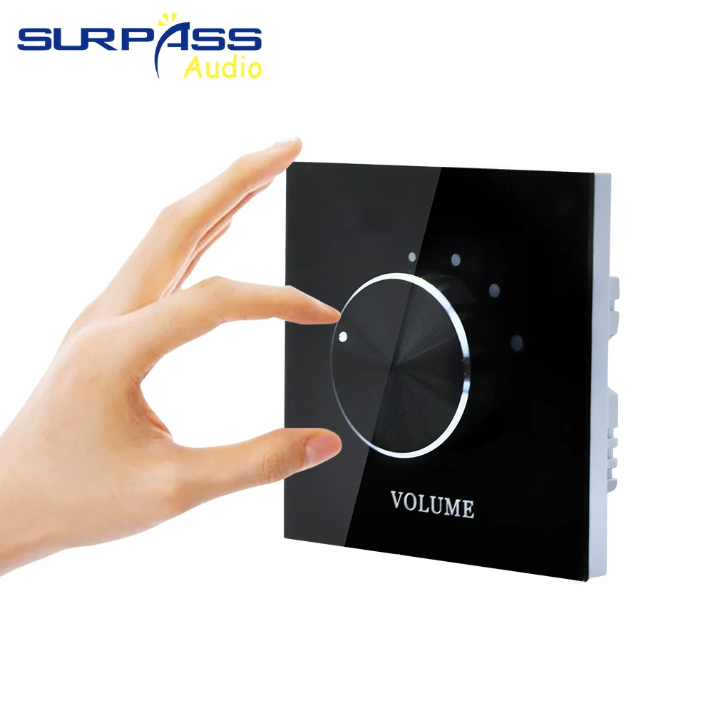 Stero Volume Tuning Switch 5 Adjustment Fashion Two Channel Fixed Resistance Music Speaker Volume Controller