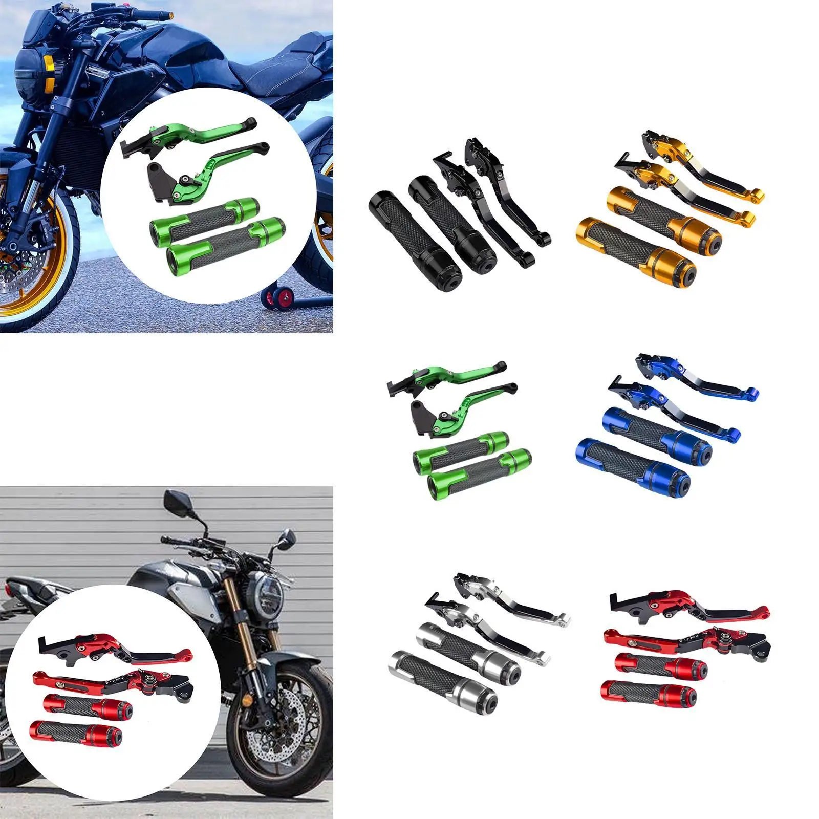 Motorcycle Clutch Brake Levers Set Replacement Expandable for CBR650R