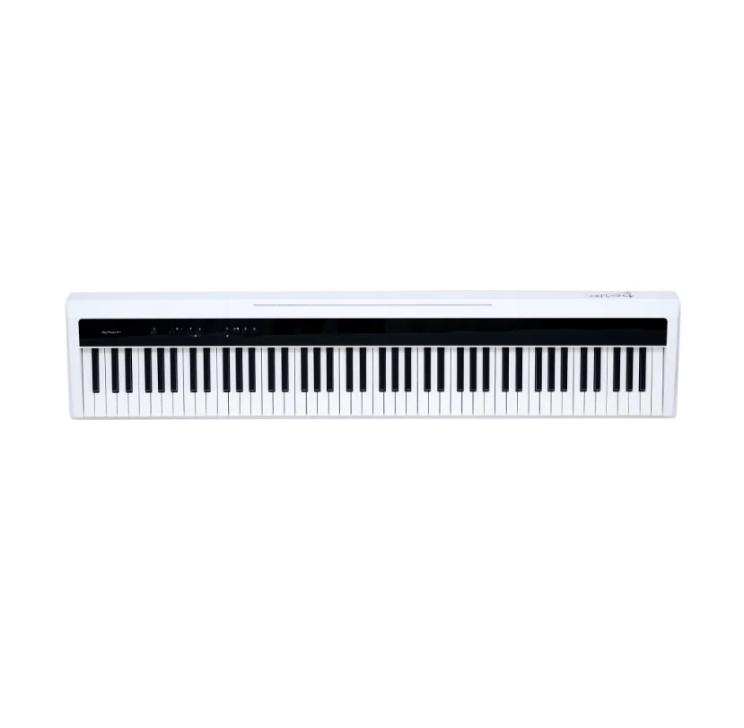 Deviser 88-Key Portable Electronic Piano Keyboard with Accessories for Guitar Players