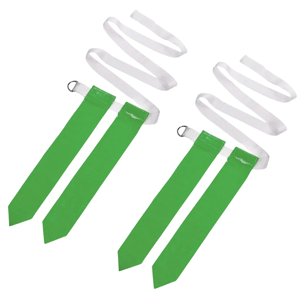 Ceinture de drapeau de taille de Football américain, 2 pièces, accessoires d'entraînement de Rugby, capture de drapeau, sangle de défense en Nylon