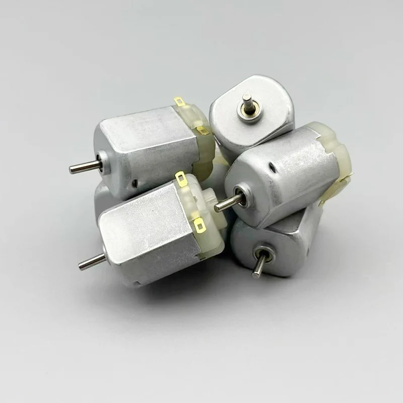 FK-130SA-18100 Carbon Brush Motor Strong Magnetic DC 3V 3.7V 6V 7.4V 21000RPM High Speed Mini 130 Motor DIY 4WD RC Toy Car view 4