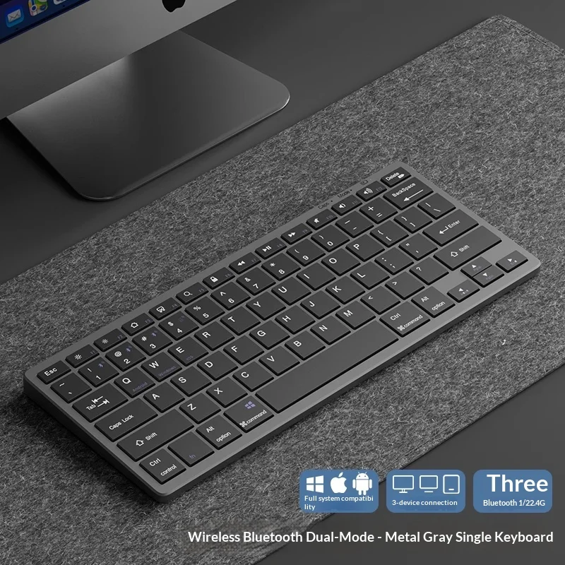 Eweadn Wireless Bluetooth Keyboard And Mouse Set Silent Rechargeable Keyboard Mouse Set For Laptops Ideal For Office Work