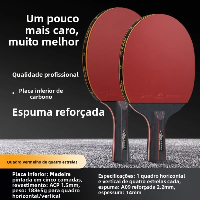 raquette-de-tennis-de-table-professionnelle-en-carbone-star-five-pour-enfants-manche-long-ou-court-horizontal-ou-droit-ensemble-simple-ou-double