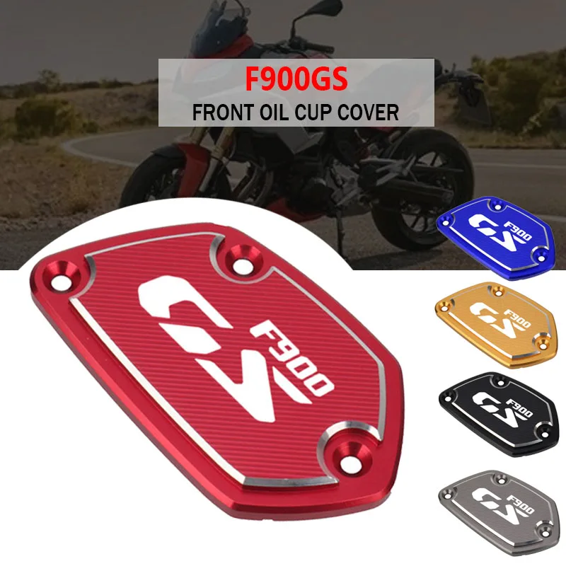 

Motorcycle CNC Front Brake Fluid Reservoir Oil Cup Cap Master Cylinder Cover Fit For F900GS F900 GS ADV F900 GS Adventure 2024