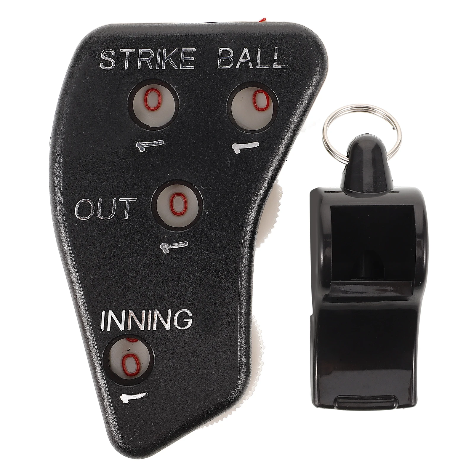 

s Baseball Umpire Clicker Scoreboard Black Portable Counter Lightweight Durable Compact Practical Long Term Use Gift Enthusiasts