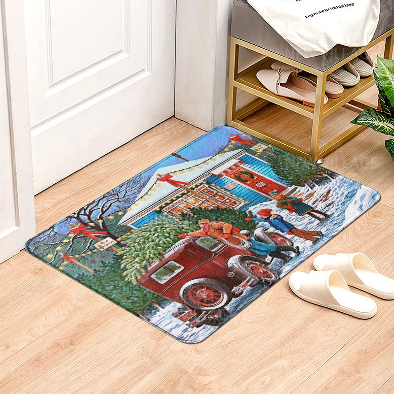 House entrance carpet Home Colorful animals doormat  Room Bath mat Foot mat bathroom non-slip mat Kitchen water absorption mat