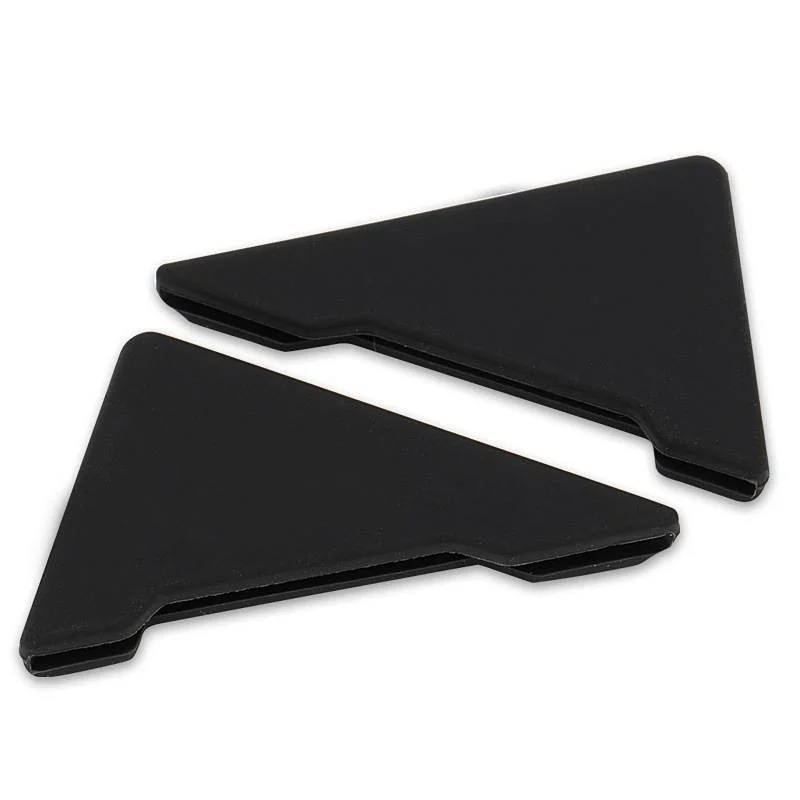 Cubierta de silicona para esquinas de puerta de coche, protección anticolisión, antiarañazos, accesorios para coche, 1 par