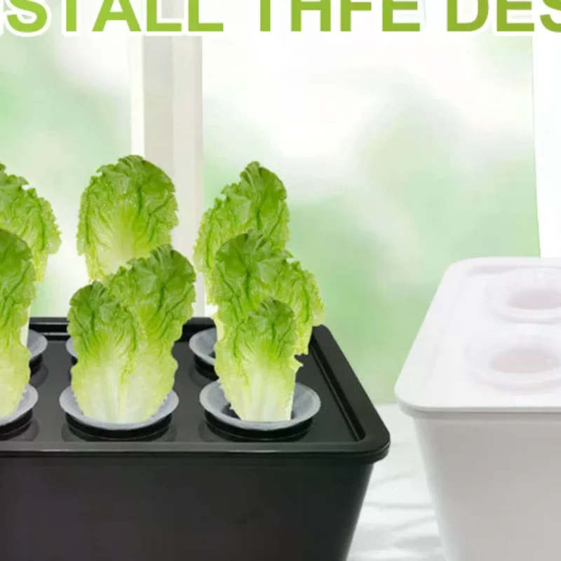 1 Set Of Hydroponic Seedling Kit | Indoor/Outdoor Vegetable And Herb Pots, No Power Required, Durable Plastic, Easy To Assemble