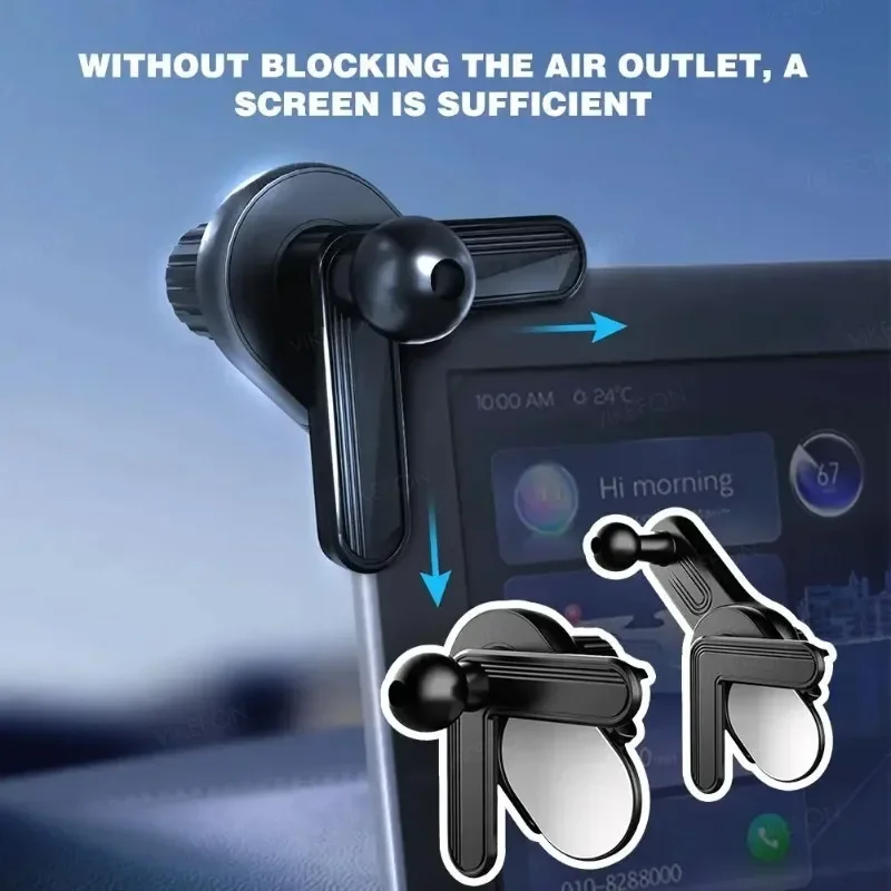 Auto Gemonteerd Zwevend Scherm Telefoon Houder Balhoofd Universele 17mm Scherm Houder GPS Beugel Sticker Basis voor Model 3/Y/S