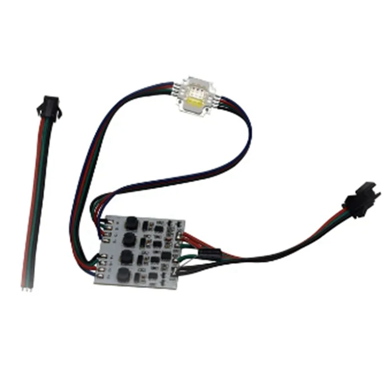 Módulo de píxeles LED direccionable UCS2904 12W RGBW de alta potencia Luz DC12V Entrada RGBW Luz LED digital para luces de inundación duraderas (A)