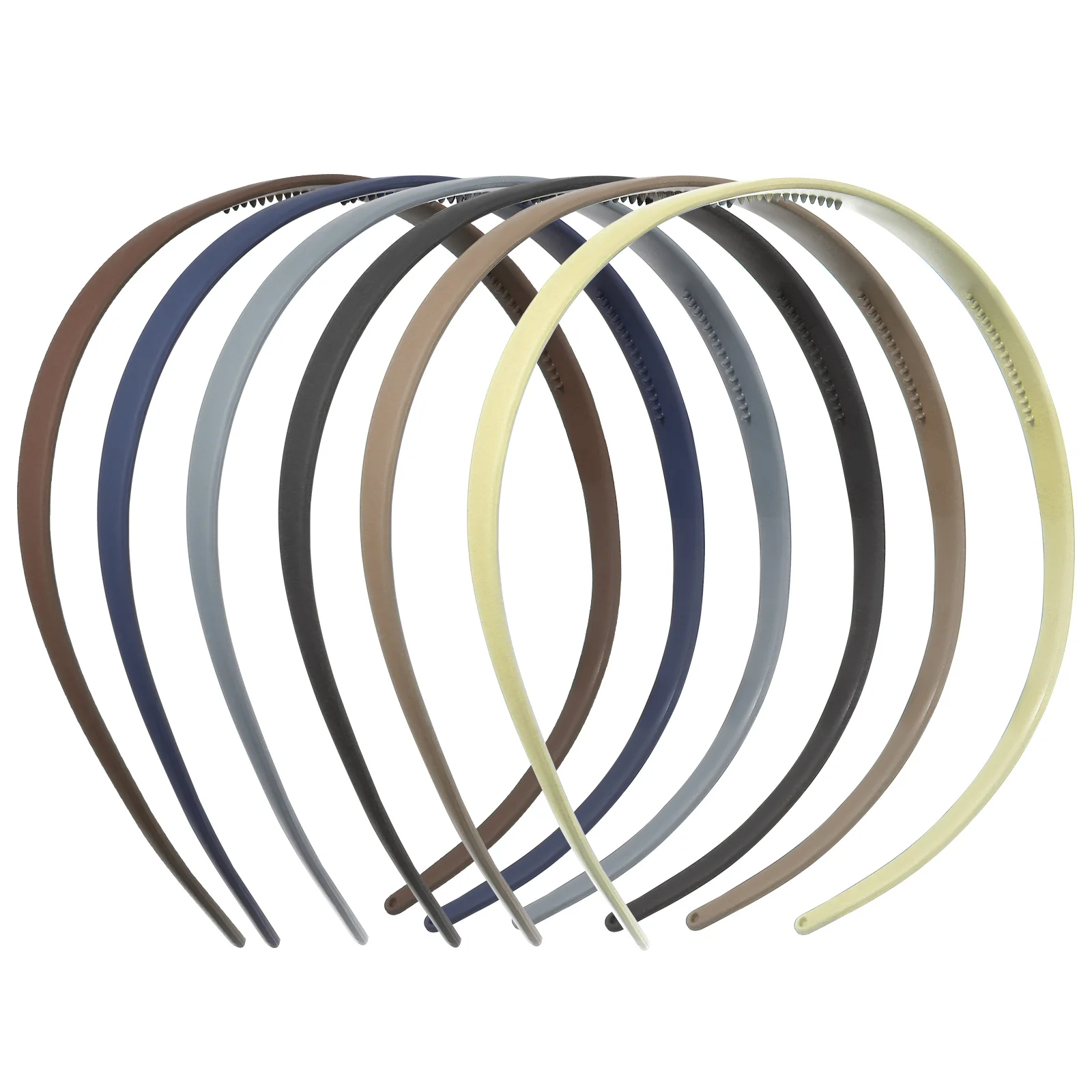 

6 pcs Non Slip Glasses Headbands For Women Elastic Hairbands Lightweight Plastic Headband Set Sports Party Daily Wear