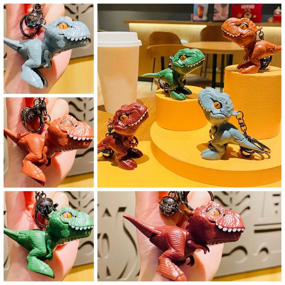 Cartoon Dinosaur Tyrannosaurus Rex Doll Keychain Tyrannosaurus Rex Doll Bite Hand Hand Biting Dinosaur Keyring