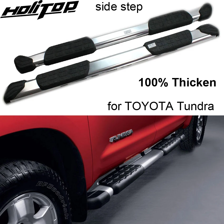 

Nerf bar Running board side step foot pedal for TOYOTA Tundra 2014-2022.TOP quality factory.aluminum alloy&stainless steel+ABS.