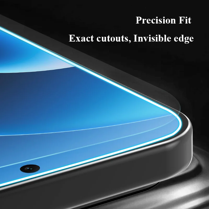 واقي شاشة من الزجاج المقوى من Lereach لهاتف Xiaomi 17 Pro Max/17 Pro/17 مع صندوق تحديد موضع خالي من الغبار، محدد تلقائي، شفاف عالي الدقة