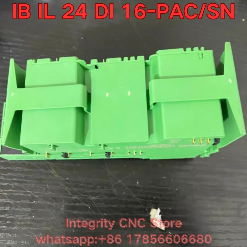 Second-hand IB IL 24 DI 16-PAC/SN output module function test is normal