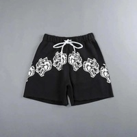 American Wolf Head Adult Fitness Loose and Breathable Sports Shorts, 25-year-old Bestseller Quick-drying Shorts for Motorcycles