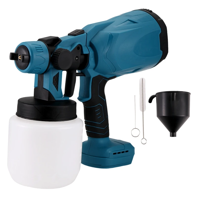 Strumento di spruzzo elettrico senza fili Disinfezione domestica portatile Spruzzatore di vernice con manopola facile da regolare per batteria 18V Makita