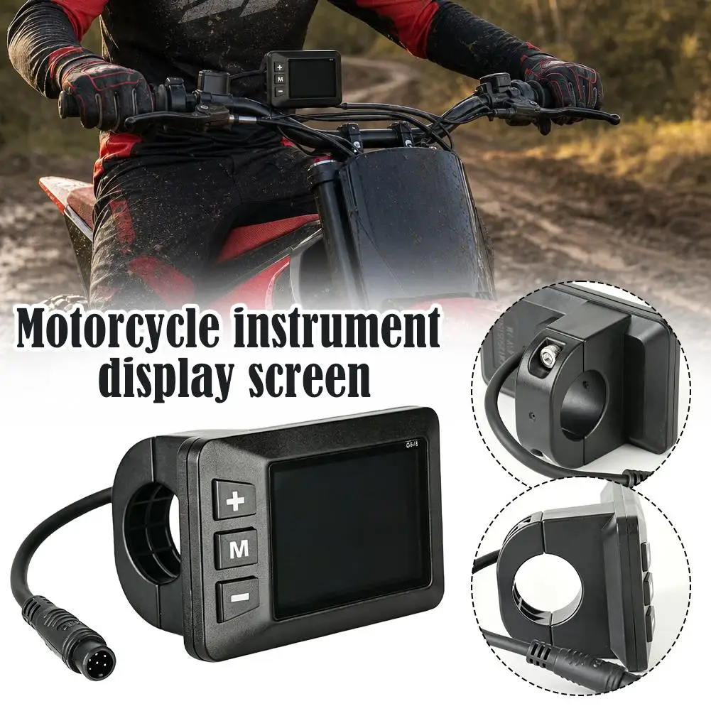 Image of Digitales LCD-Tachometer-Display für YOZMA IN 10 Elektro-Dirtbike 48-72V LED-Drehzahlmesser Armaturenbrett Instrumententafel