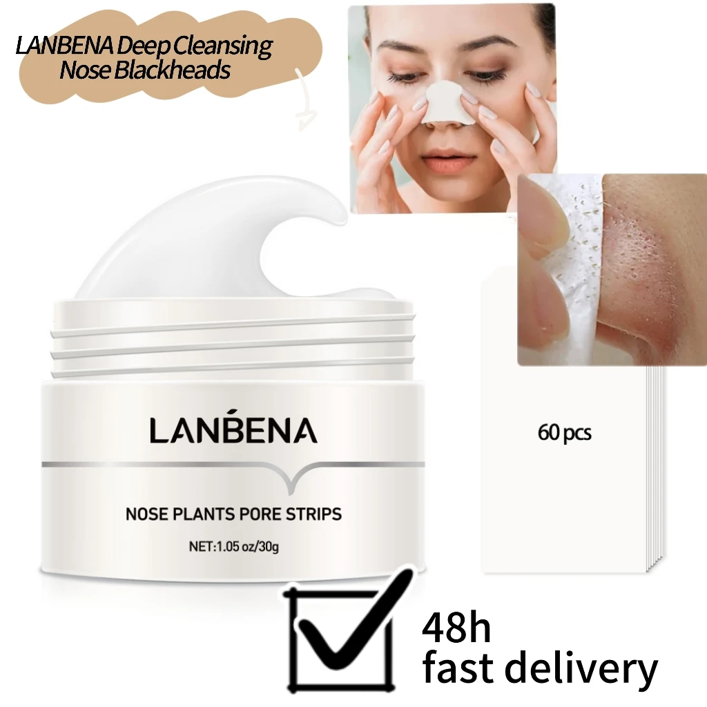 

LANBENA Deeply Cleans Nose Blackheads. Professional Exfoliating Skin Care Moisturizing Facial Cleansing Film Skin Care