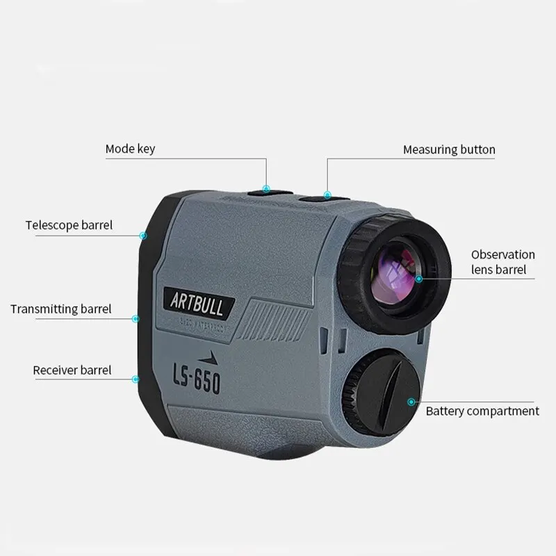 ARTBULL Golf Telescope Range Finder 650m 1000m bloccaggio di precisione misurazione dell\'altitudine e dell\'angolo correzione della rampa di