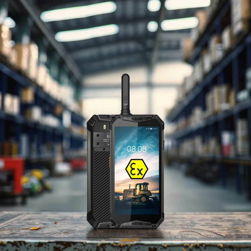 アテックスIB ExウォーキートーキーフォンAoro M3 5.65インチ1080*3160 VHF＆UHF 4W GSMウォーキートーキーフォンIP68ウォーキートーキー頑丈なフォン