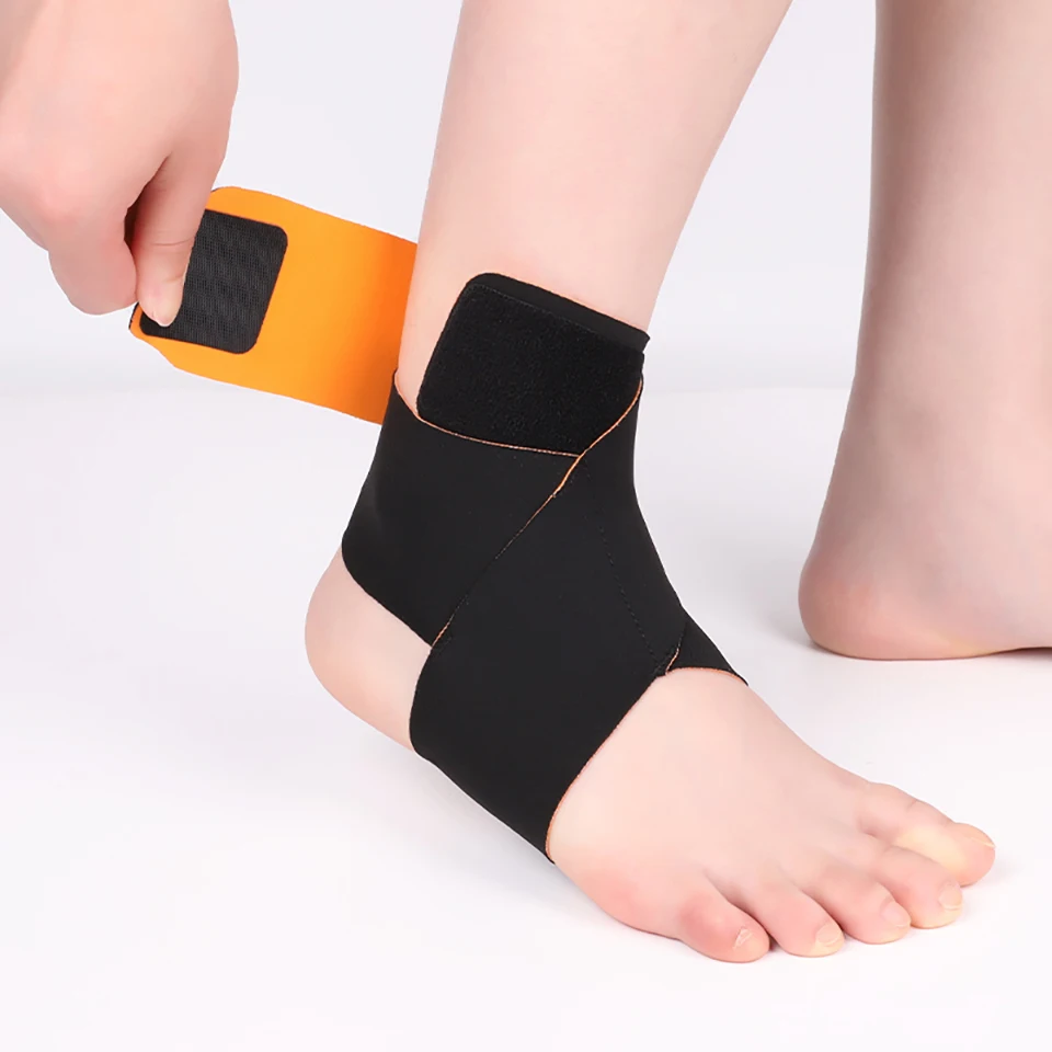 GETINFIT 1/2Pcs Lightweight Compression Ankle Brace Freedom Of Adjustment Double Wrap Supports Achilles Tendon Prevents Sprains