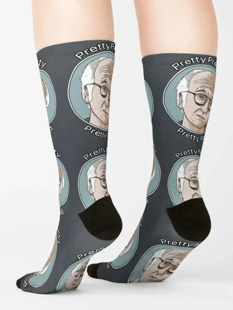 Larry David - Pretty Good Socks anti-slip golf shoes custom sports Men Socks Luxury Brand Women's