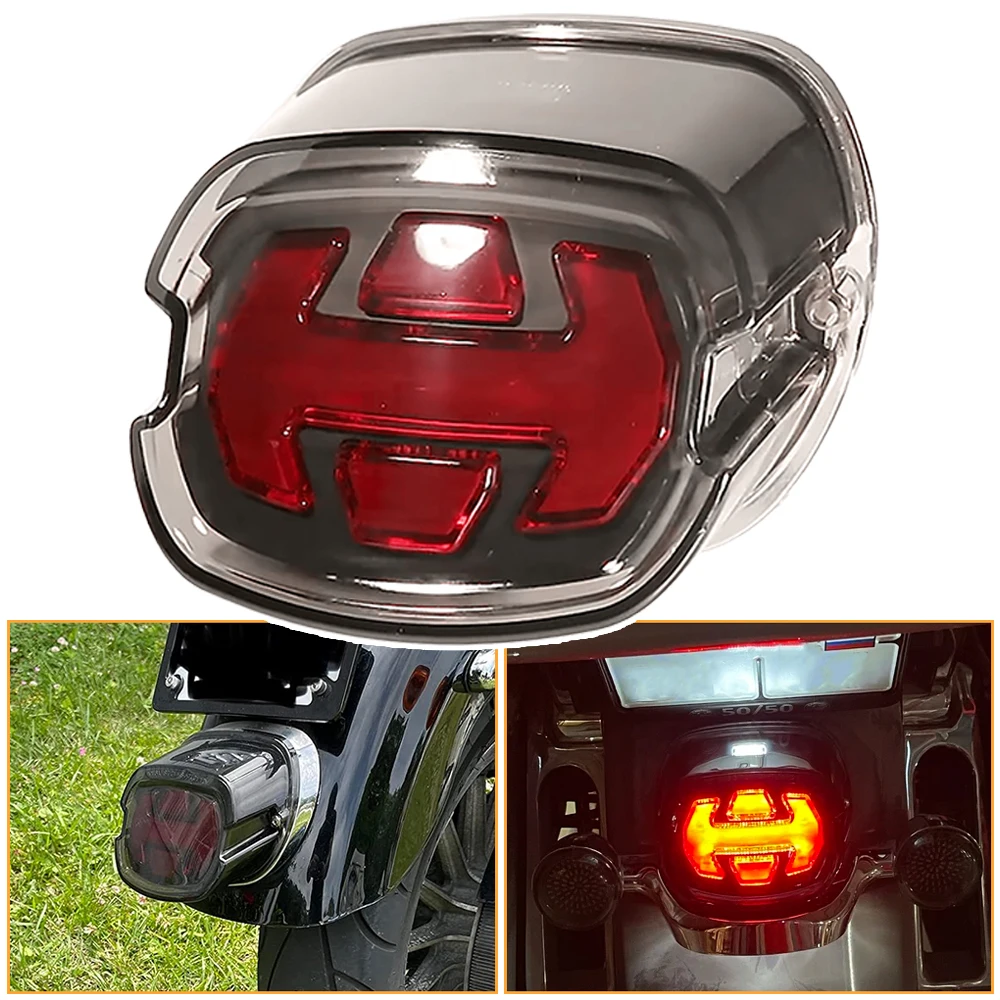 LED Tail Brake Light for Harley Sportster XL 883 1200 Dyna FXD FXDL FXDB FLD FLHTC FLSTF FLHR FXST FXSTB FLTR FLTRU Accessories