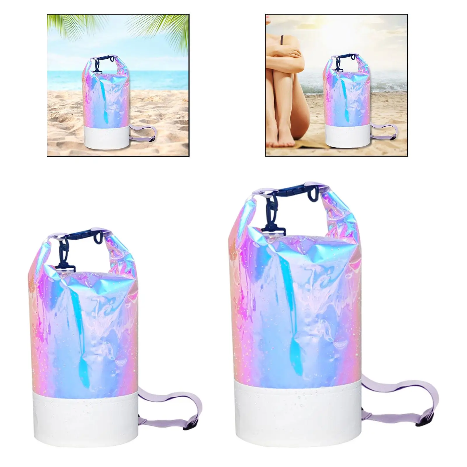 حقيبة ظهر مقاومة للماء متعددة الاستخدامات للتجديف والتزلج والسفر #4