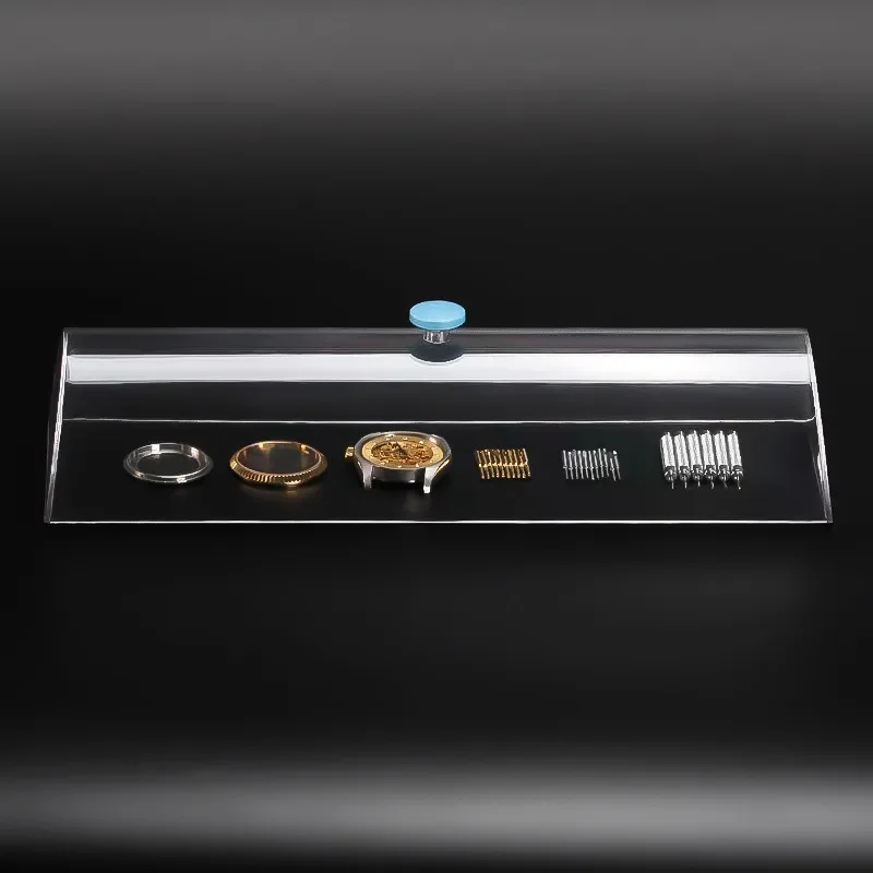 Watch Repair Tool Extended Anti-Dust Cover Dedicated For Rectangular Transparent Dust Watch Movement Parts Maintenance