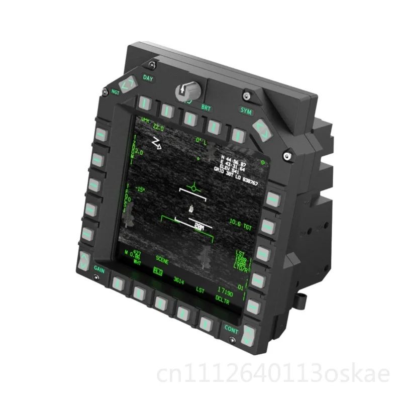 DCS MFD Multi-Function Panel Flight Simulation Peripherals for Simulated Airborne Equipment