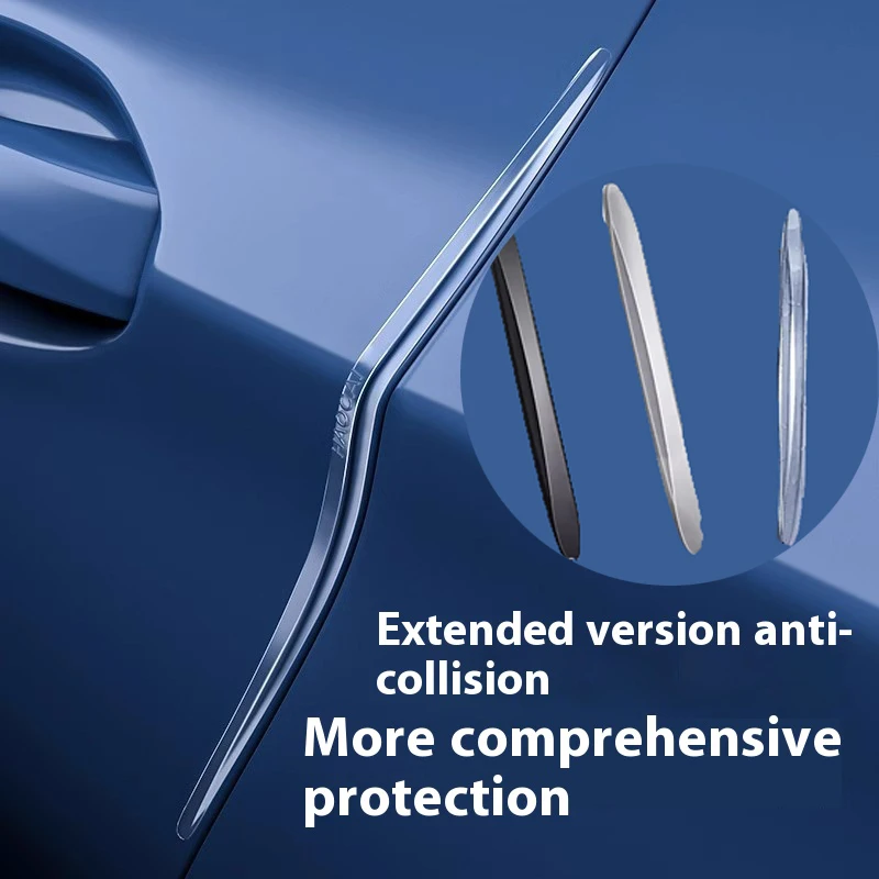 

Защитная полоса для края двери автомобиля, защита от царапин, защита от столкновений, невидимая, водонепроницаемая, из искусственной кожи, автомобильные аксессуары, универсальная противоударная планка для двери автомобиля