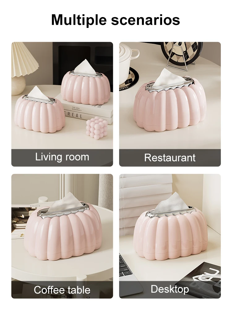 UFORU Minimalistische Taschentuchbox in einfarbiger Ausführung, glatte Oberfläche, leicht zu reinigen, für Zuhause, Büro, Badezimmer, Wohnzimmer – Detail 10