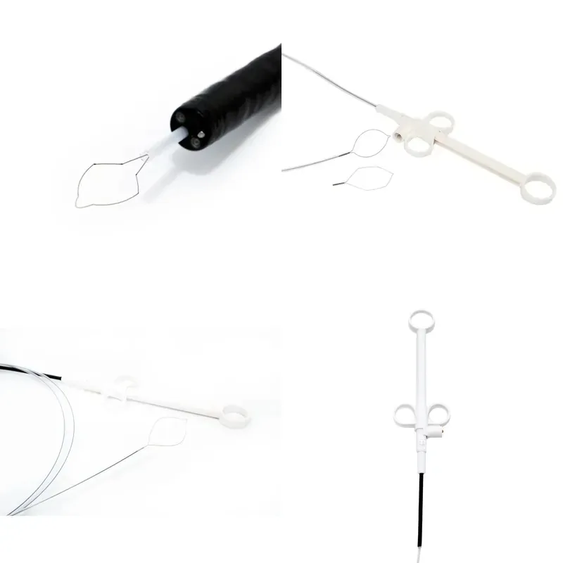 Sterile Endoscopic Polypectomy Snare PS-190 Ergonomic Design for Precise Colonoscopy Polyp Extraction