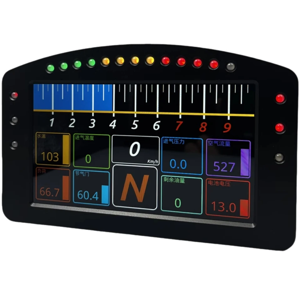 New 4.3-inch automotive OBD meter shift indicator light display for manual and automatic transmissions