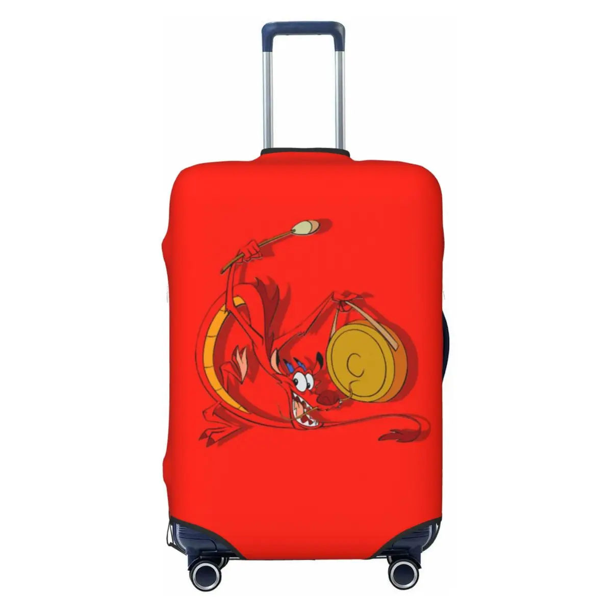 

Custom M-Mulan Cartoon Suitcase Cover Dust Proof Luggage Protective Covers for 18-32 inch