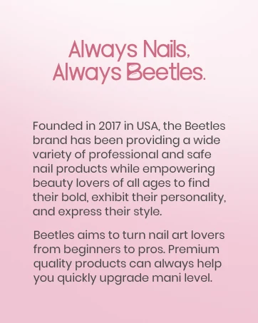 Beetles Short Square French Tip Press On Nails