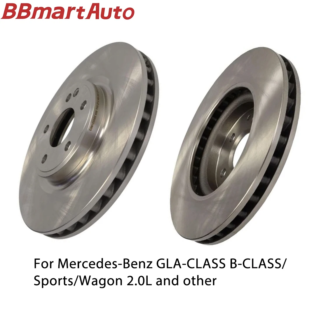 

2464212612 2 шт. передний тормозной диск для Mercedes-Benz GLA-CLASS B-CLASS/Sports/Wagon 2.0L и другие. Автозапчасти BBmart