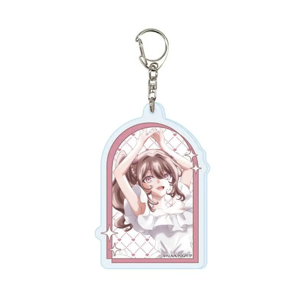 6CM Playing Death Game To Put Food On The Table Keychain Model Cosplay Characters Ornament Accessories Goods Collection Gifts