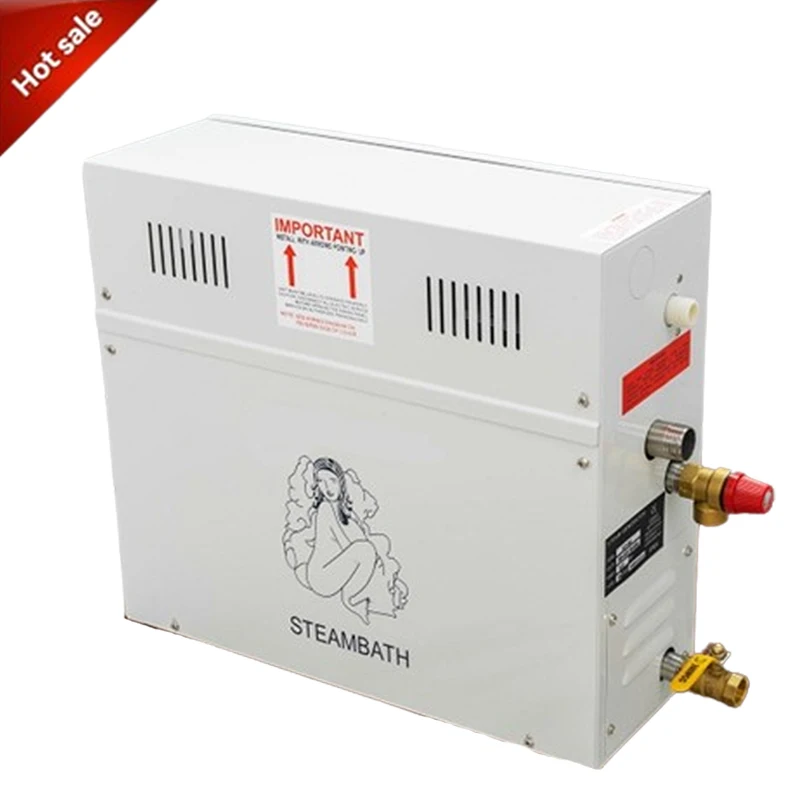 

3/4.5/6KW Sauna Spa Steam Generator 220V/380V For Home Steam Shower Sauna Room SPA Steam Bath Machine