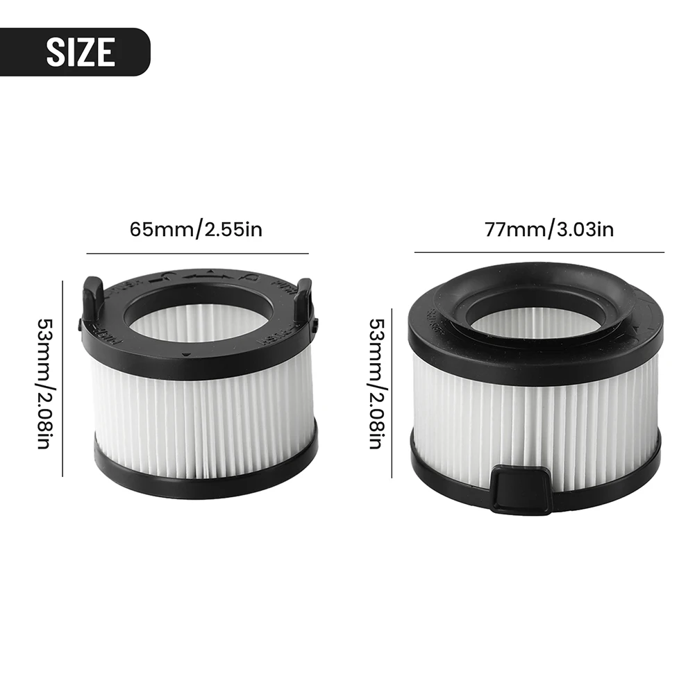 Zestaw 3 szt. filtrów do odkurzacza bezprzewodowego Redkey F10: filtr wstępny, główny filtr, filtr końcowy, części zamienne i akcesoria do odkurzacza.