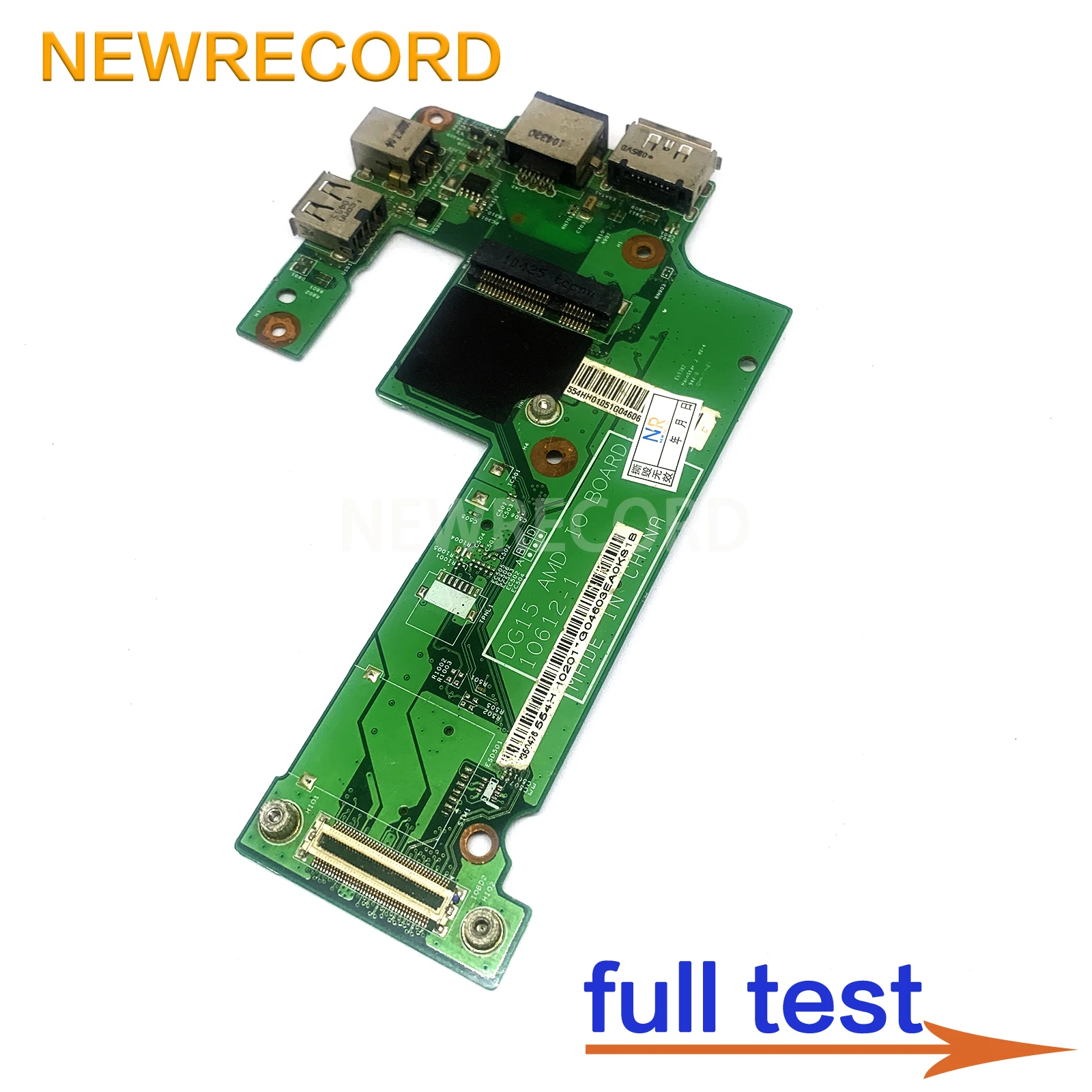 

Original KEFU FOR Dell INSPIRON M5010 IOUSB DC Power Board 48.4HH20.011 021 10612-1 Tested 100% Good Free Shipping