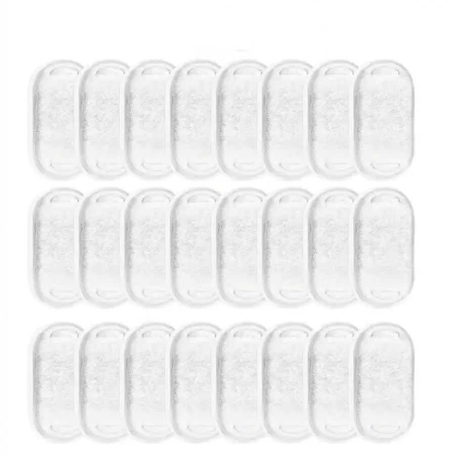 1/5/10/20/50/100pcs s/s Cat Water Dispenser Filters for 67oz/2L and 108oz/3.2L Stainless Steel Pet Water Fountains | Replacement