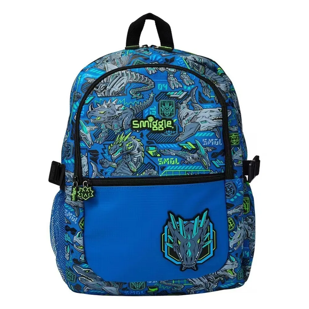 Original Australia Smiggle Cute Cartoon Pattern Large Student Backpack Christmas Gift for Boys and Girls Stress Relief Backpack